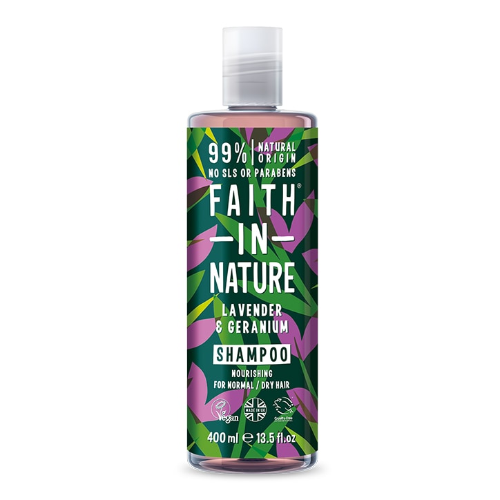 Faith in Nature Lavender & Geranium Shampoo 400ml